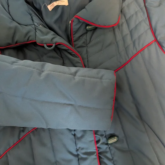 Vintage 80s Puffer Jacket 8P - Picture 4 of 11